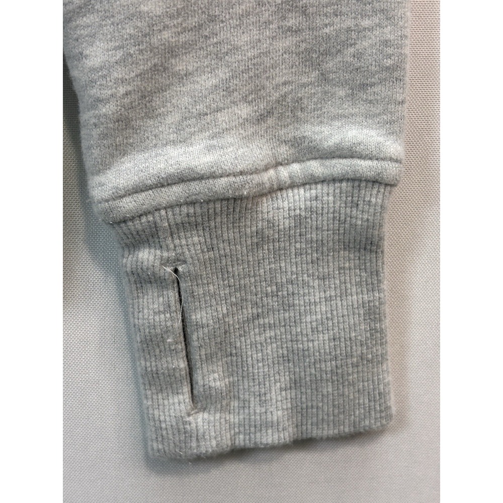 Lululemon Scuba Hoodie Women Size 4 Heather Gray Full Zip Jacket Thumbholes - Picture 7 of 16